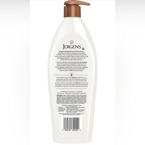 Jergens Hydrating Lotion - Picture 2 of 3
